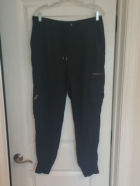Young Fabulous & Broke Black Cargo Jogger Pants